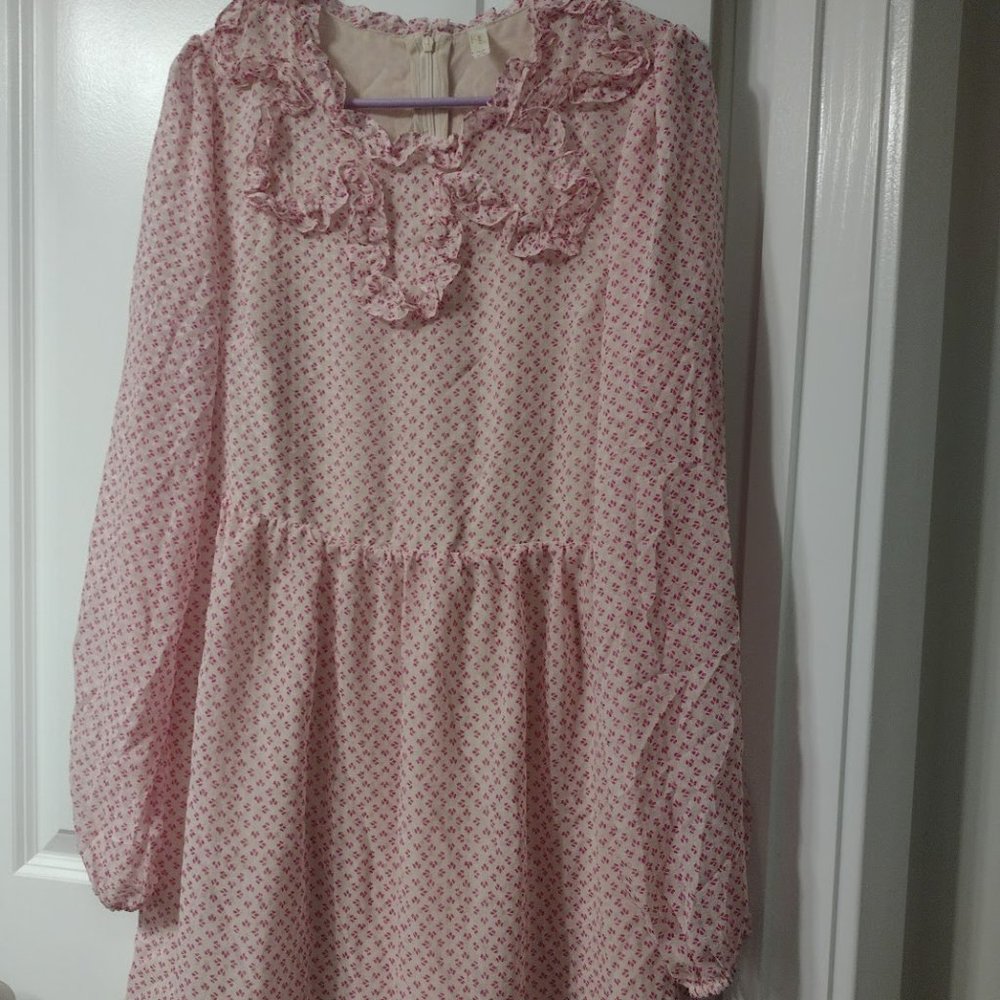 Free People Swiss Dot Dress size 10
